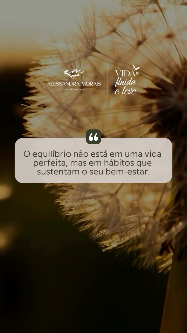O equilíbrio não está em uma vida perfeita, mas em hábitos que sustentam o seu bem-estar.
#draalessandramorais #cirurgi