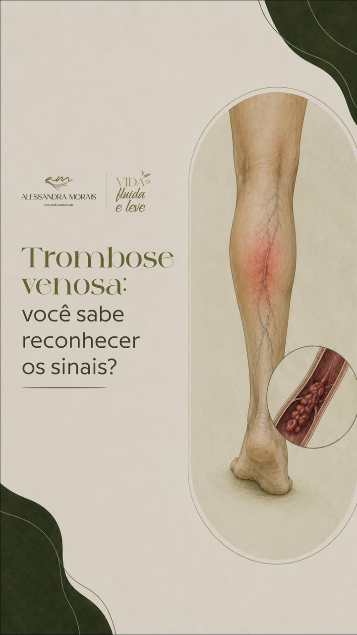 Trombose venosa: você sabe reconhecer os sinais?
A trombose venosa acontece quando um coágulo se forma dentro de uma ve