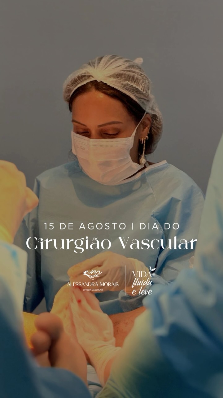 Ser cirurgiã vascular é fazer da precisão um compromisso diário e do conhecimento uma ferramenta de cuidado.
É estudar,