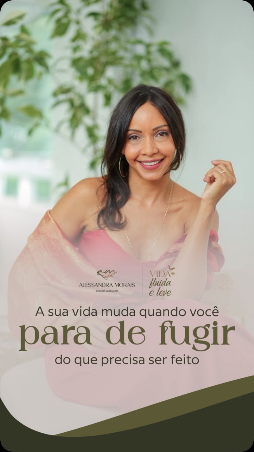 A sua vida muda quando você para de fugir do que precisa ser feito.
E isso também vale para a sua saúde.
A gente adia