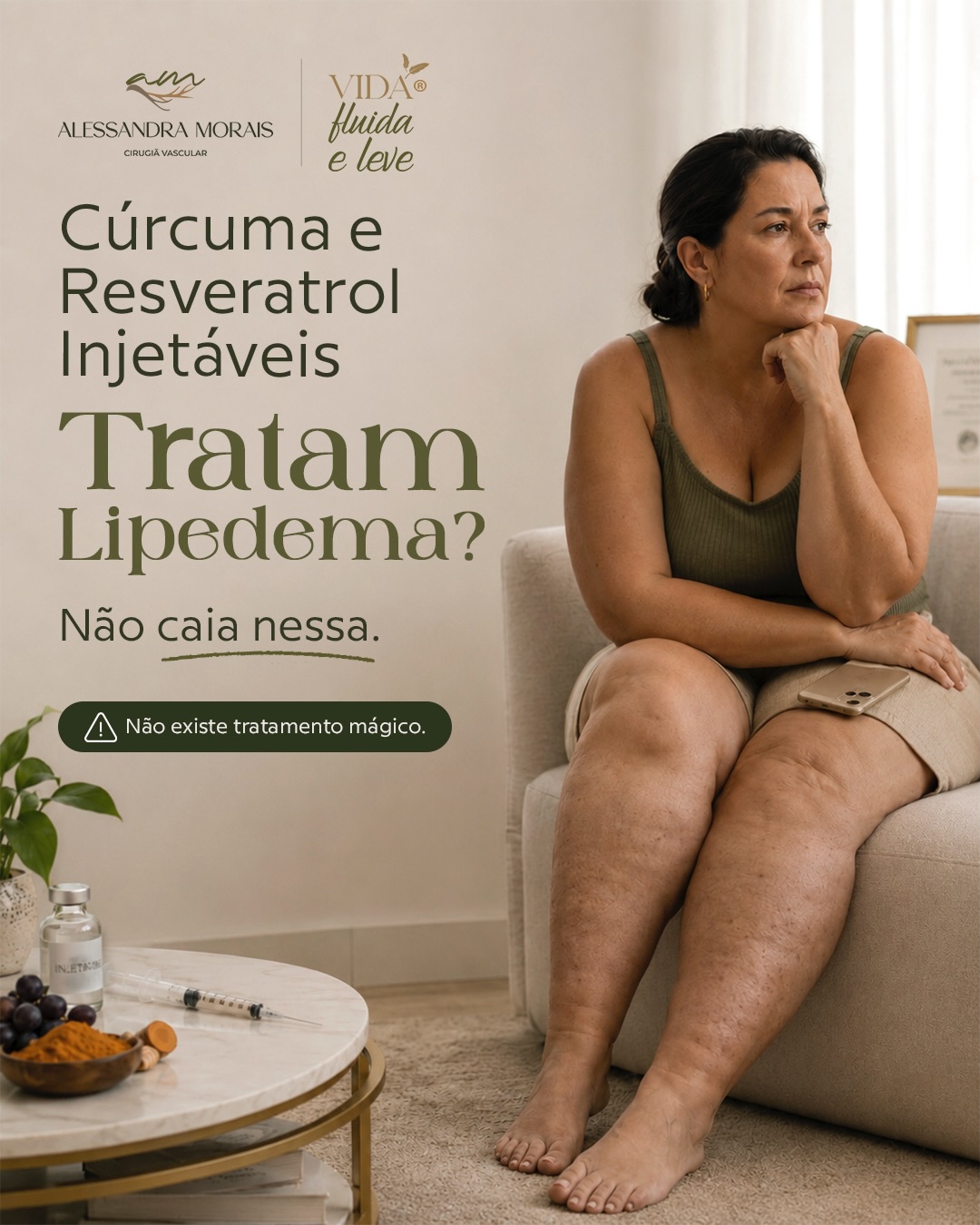 Uma paciente me enviou, pelo direct, uma publicação na qual uma influenciadora atribuía uma melhora “fantástica” do lipe