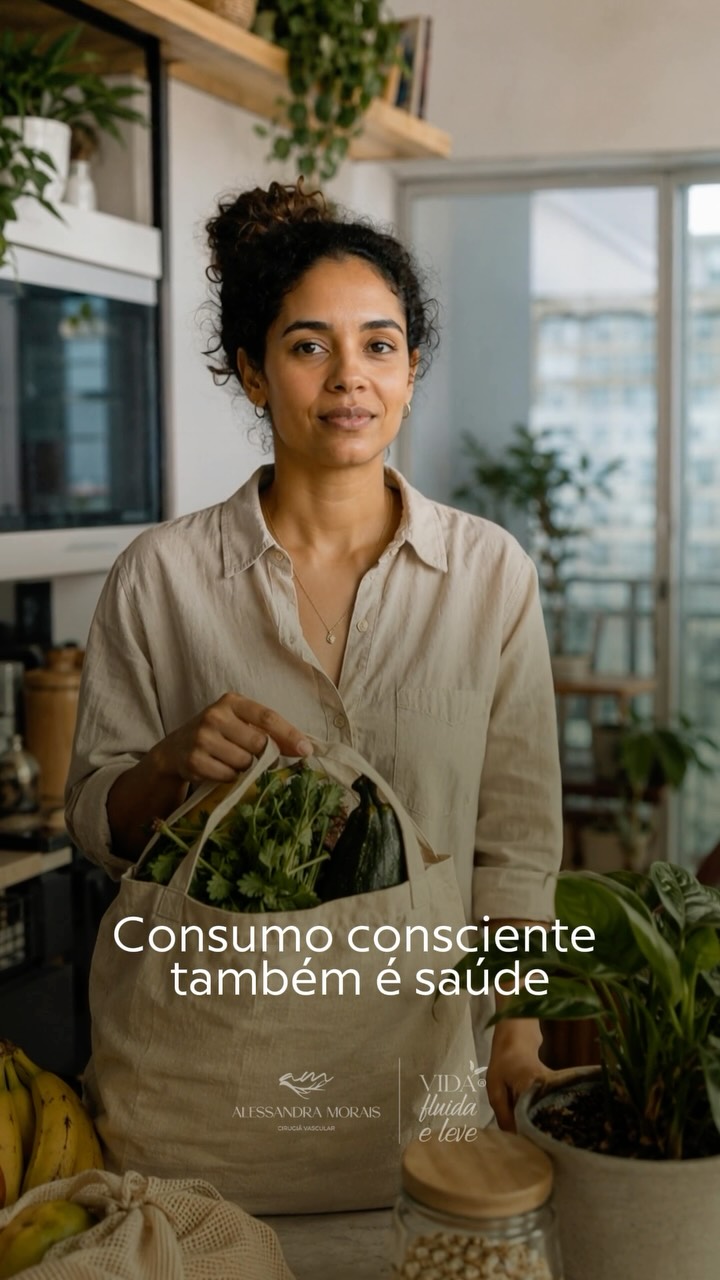 🌿 Consumo consciente também é saúde

Quando falamos em vida saudável, pensamos em alimentação, movimento, sono e manejo